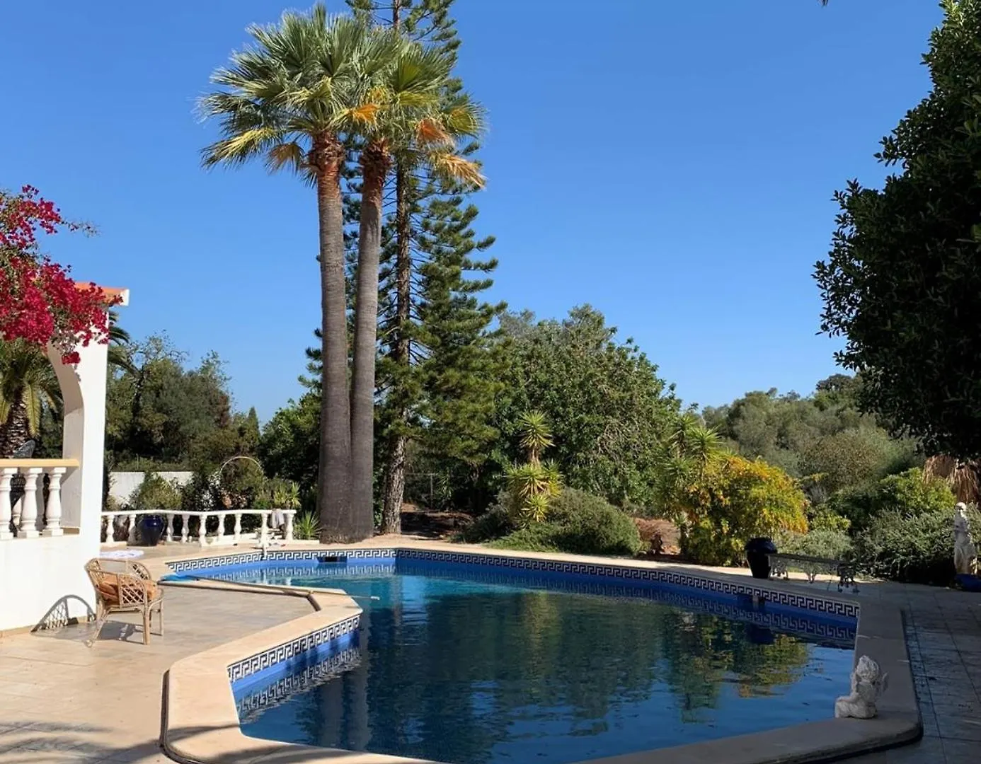 Studio De La Casa Paraiso Avec, En Plus, Une Terrasse Privative Exterieure Semi Couverte Equipee D'Un Salon D'Un Coin Repas D'Une Kitchenette, La Grande Piscine Et Les Jardins Sont Partages, A Proximite Des Plages De Fuseta Et De La Ria Formosa Moncarapacho