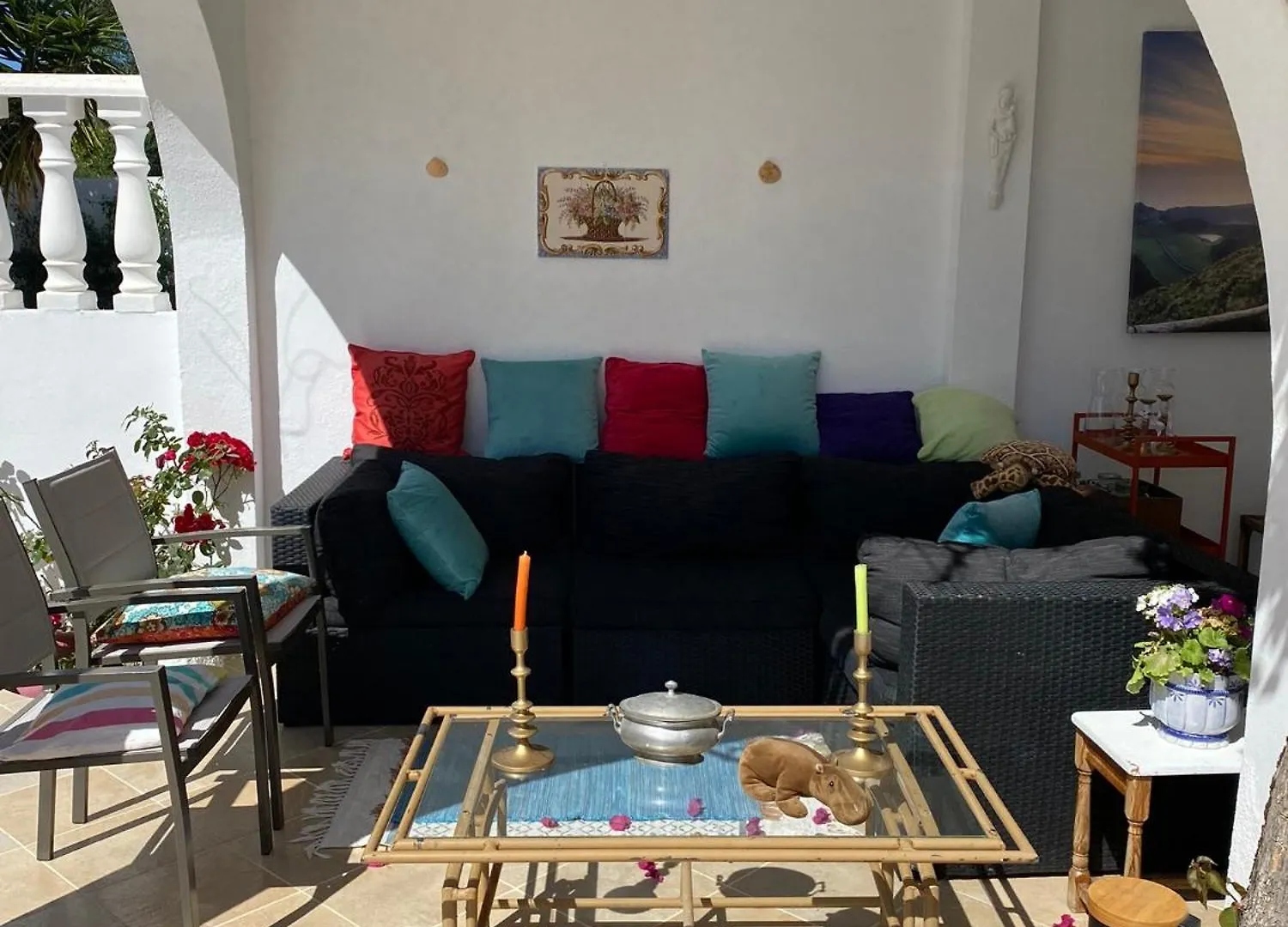 Holiday home Studio De La Casa Paraiso Avec, En Plus, Une Terrasse Privative Exterieure Semi Couverte Equipee D'Un Salon D'Un Coin Repas D'Une Kitchenette, La Grande Piscine Et Les Jardins Sont Partages, A Proximite Des Plages De Fuseta Et De La Ria Formosa Moncarapacho Portugal
