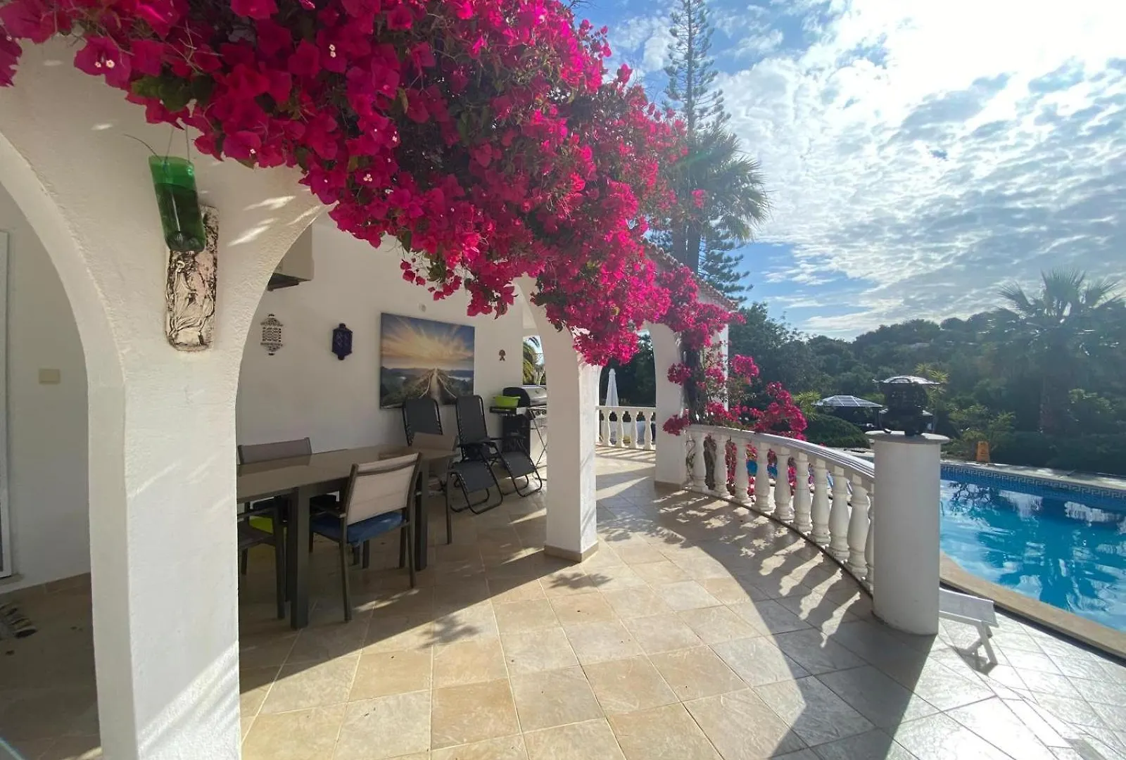 Дом отдыха Studio De La Casa Paraiso Avec, En Plus, Une Terrasse Privative Exterieure Semi Couverte Equipee D'Un Salon D'Un Coin Repas D'Une Kitchenette, La Grande Piscine Et Les Jardins Sont Partages, A Proximite Des Plages De Fuseta Et De La Ria Formosa Монкарапашу